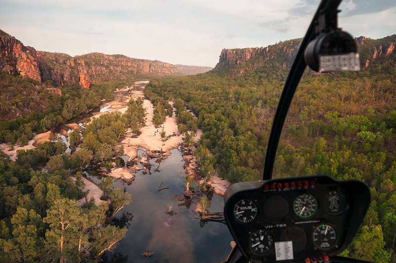 Scenic flight around Kakadu National Park | Credit: Tourism NT/Daniel Tran