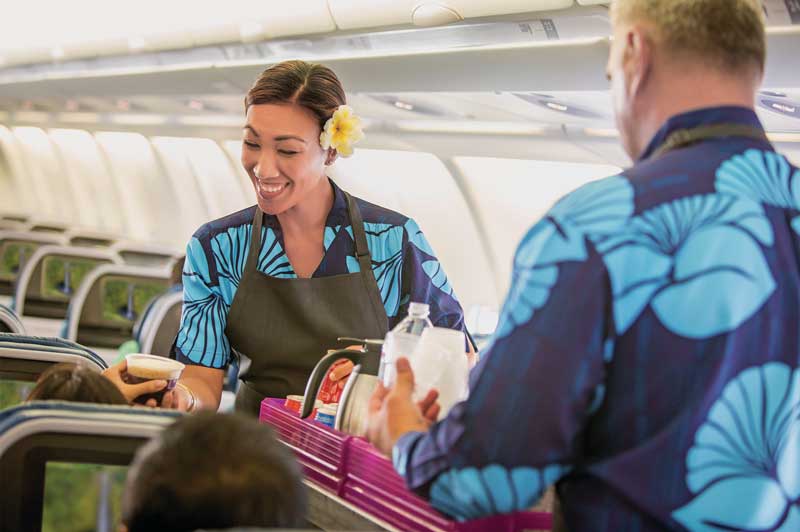 Hawaiian Airlines Food Service