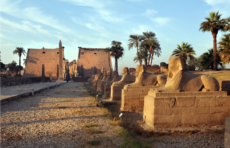 Avenue of Sphinxes at Luxor Temple