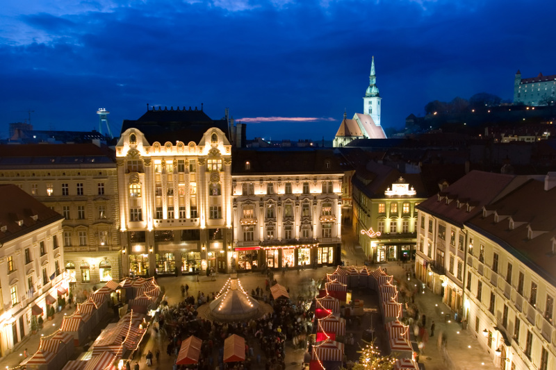 Bratislava Christmas Market Europe