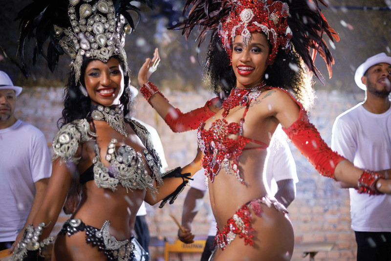 Brazilian Samba dancers