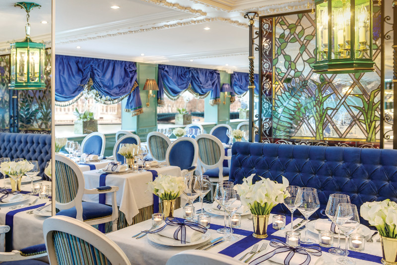 Cezanne Restaurant Uniworld SS Catherine