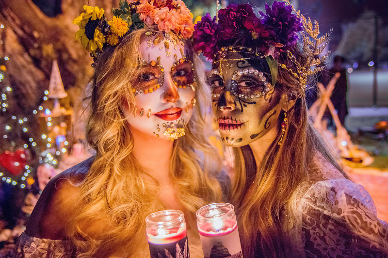 Day of the dead Mexico Halloween