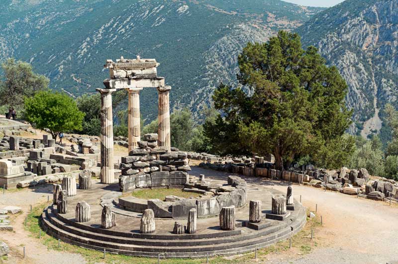 Sanctuary of Athena, Delphi, Greece