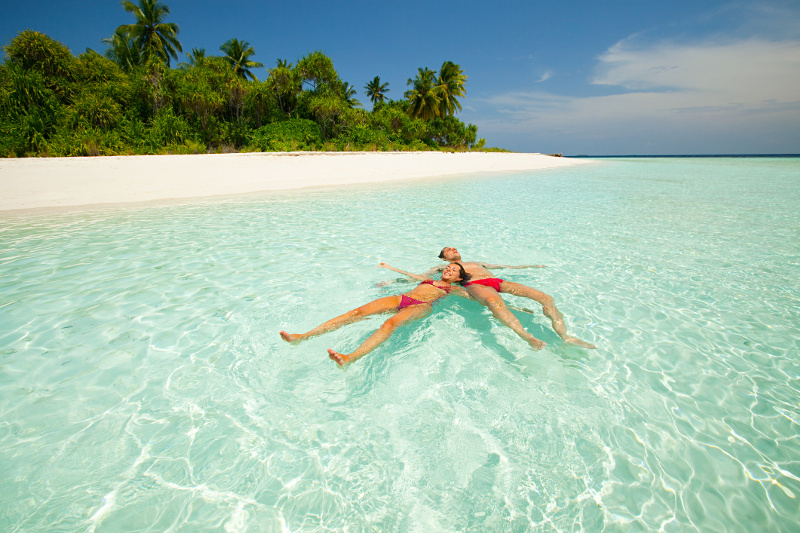 Deserted island Tahiti