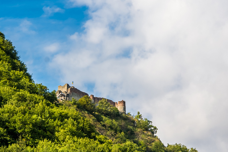 Poenari Castle Dracula, Romania