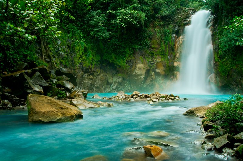 Rio Celeste Falls, Costa Rica