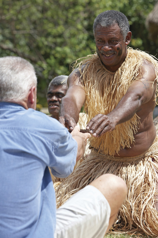 Fijian offering kava