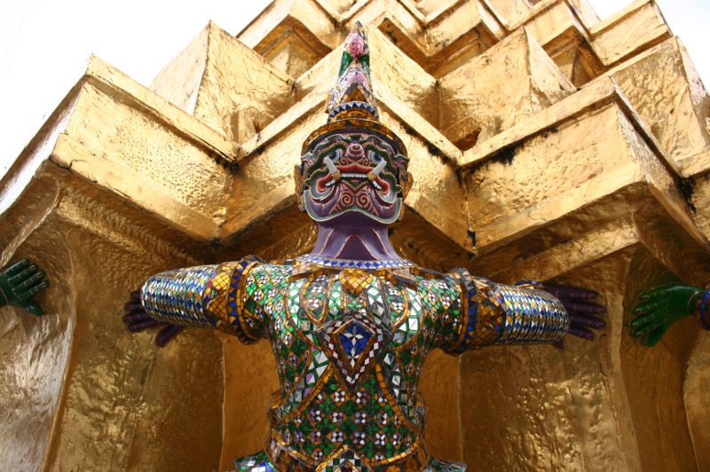 A Garuda at The Grand Palace