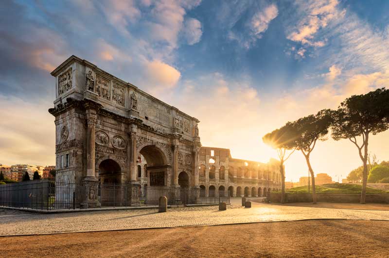 Colosseum in Rome, Italy