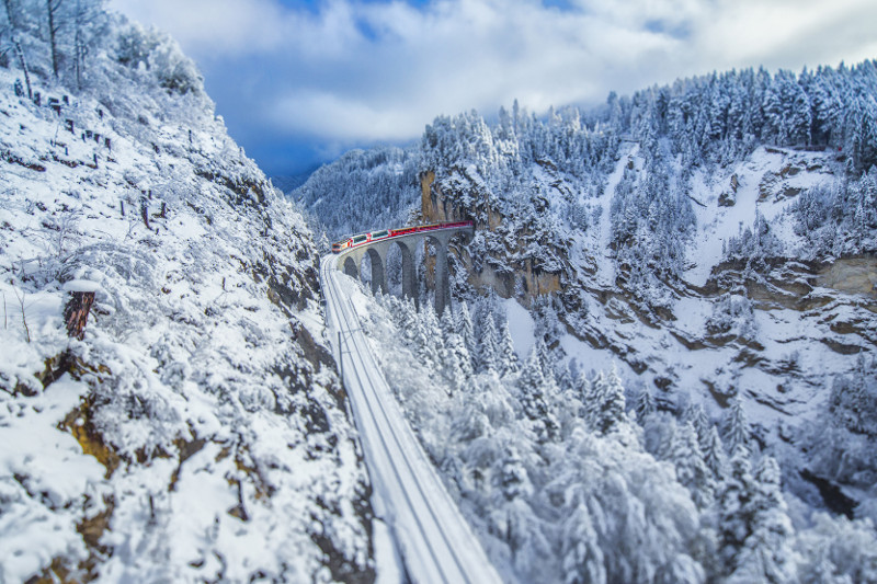 Landwasser Viaduct Switzerland