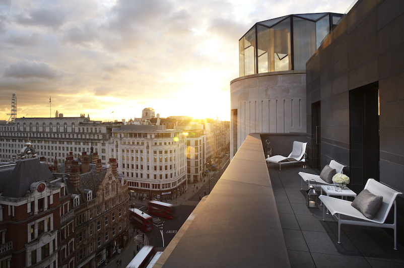 ME London Hotel rooftop views