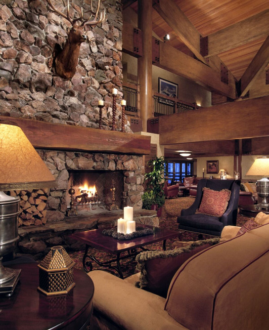 Main Lodge Fireside Stein Eriksen Utah 