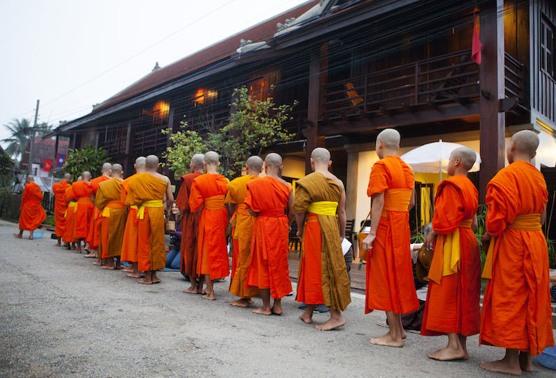 Monks Luang Prabang