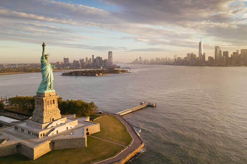 The Statue of Liberty, New York