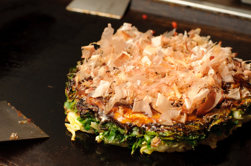 Okonomiyaki Japanese food