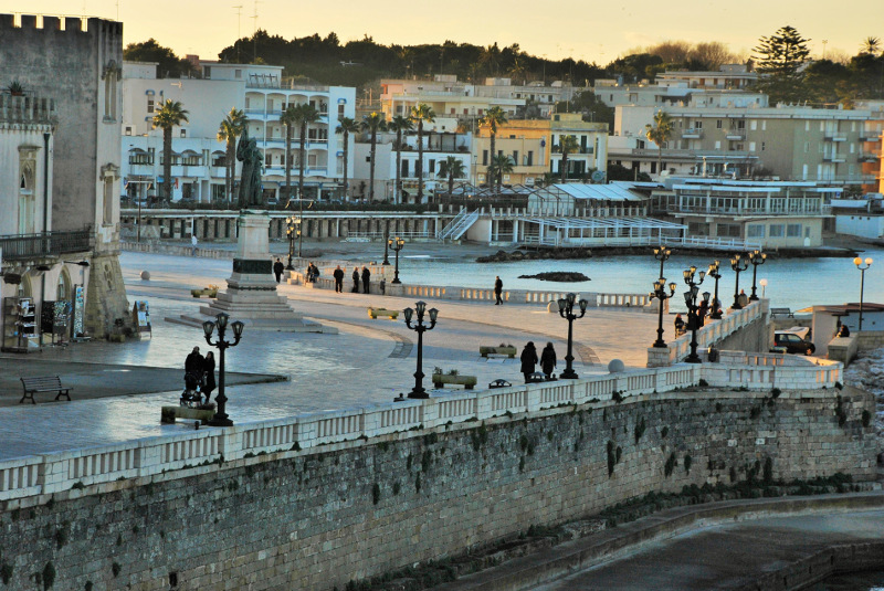 The gorgeous seaside town of Otranto