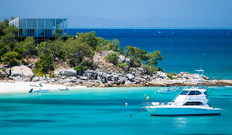 Pavilion Accomodation at Lizard Island