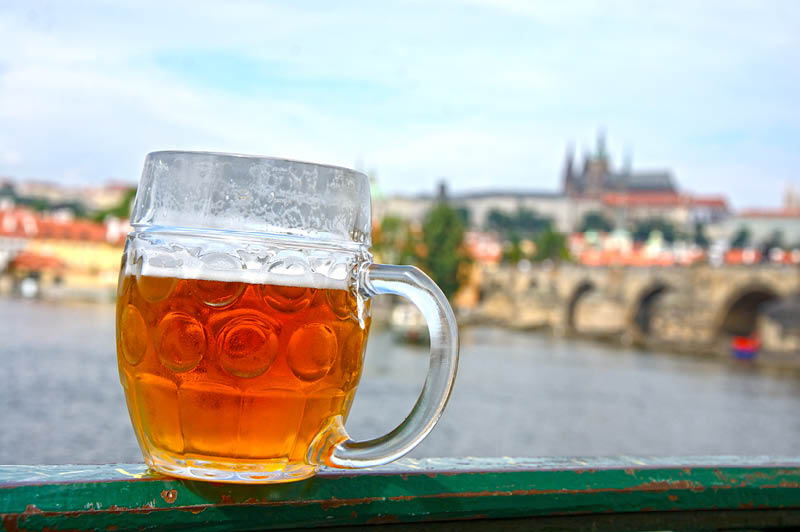 Beer in Prague