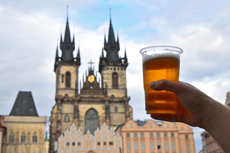 Beer in Prague