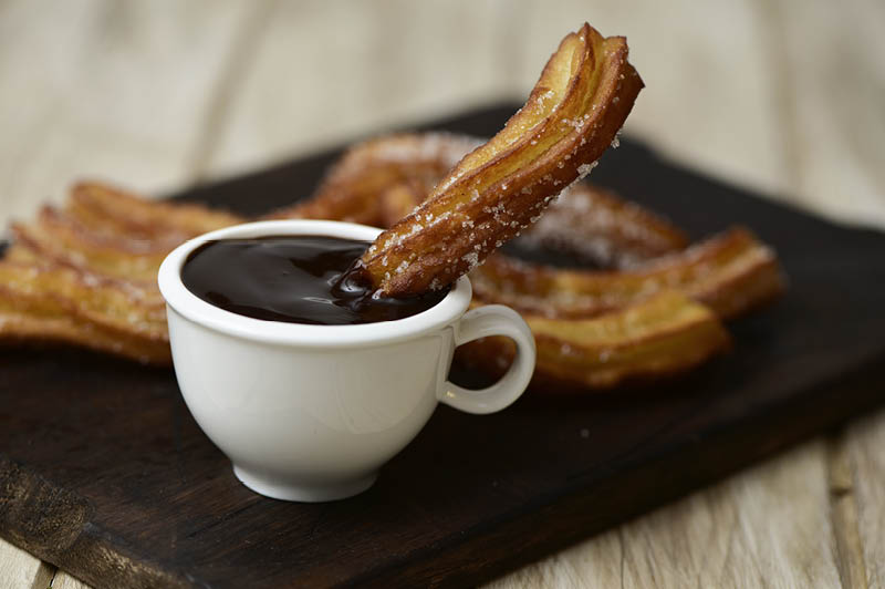 Churros in Madrid, Spain