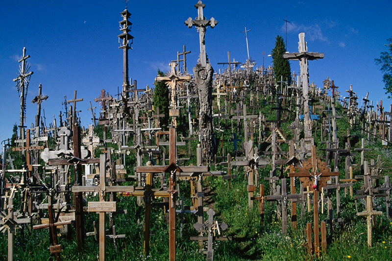 The hill of crosses, Lithuania