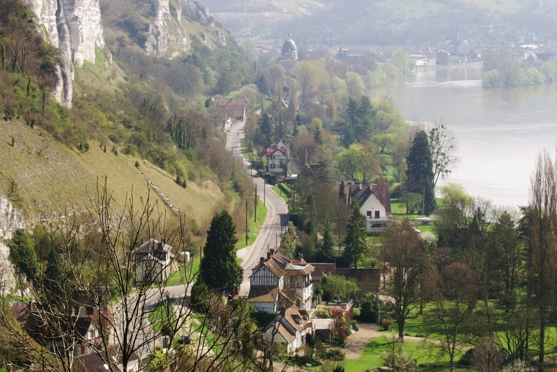 Seine River countryside