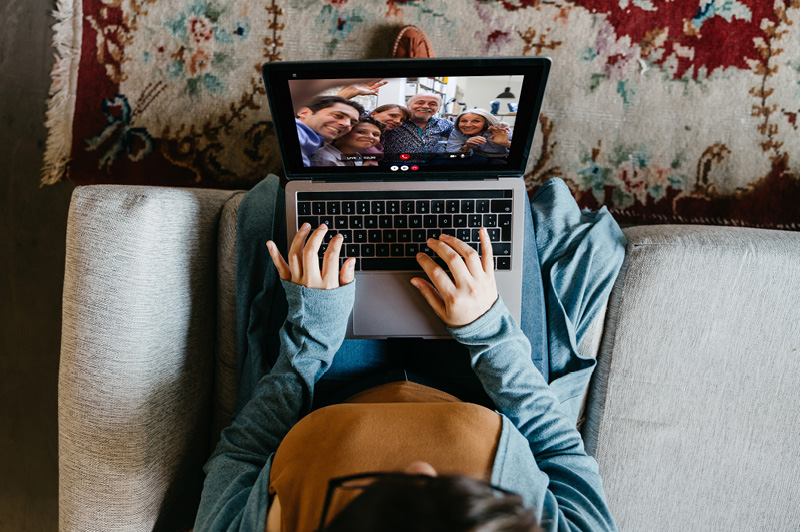 It’s now easier than ever to connect to loved ones from across the world. Facetime, whatsapp, Skype, Zoom… just to name a few.