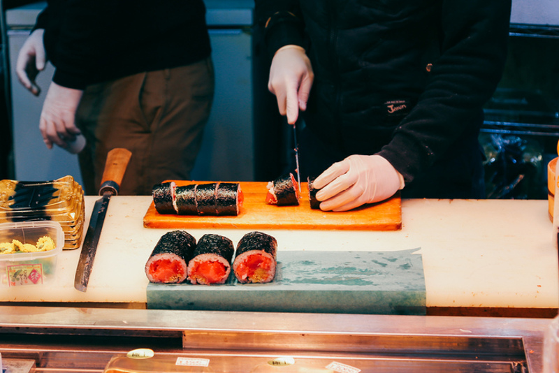 Tsukiji Fish Markets Tokyo