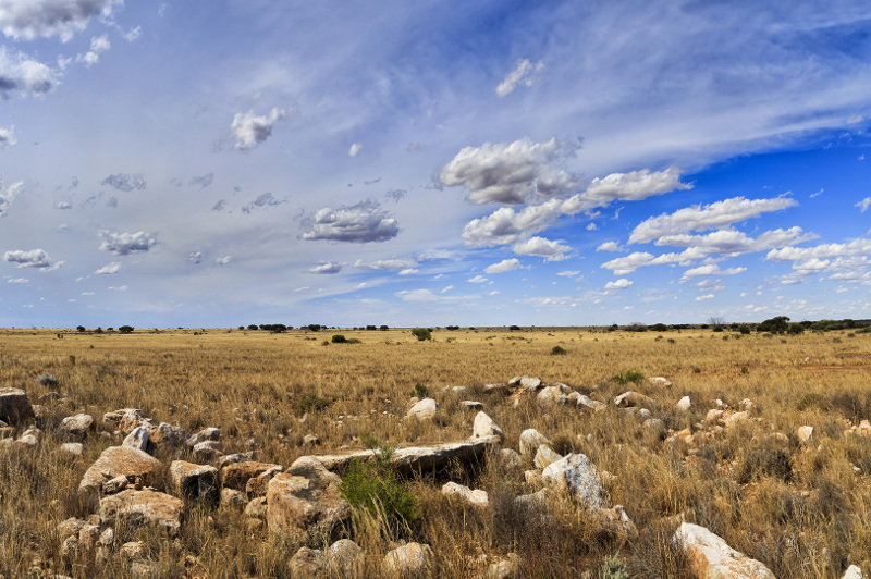Sweeping plains of Outback Australia