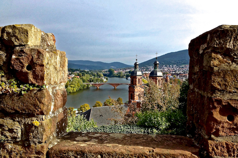 What a view over the town of Miltenberg!