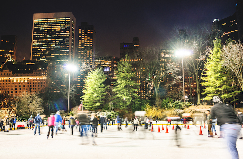 Central Park ice skating rink