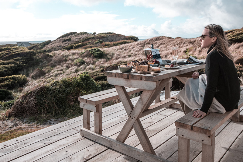 King Island Dairy picnic on King Island