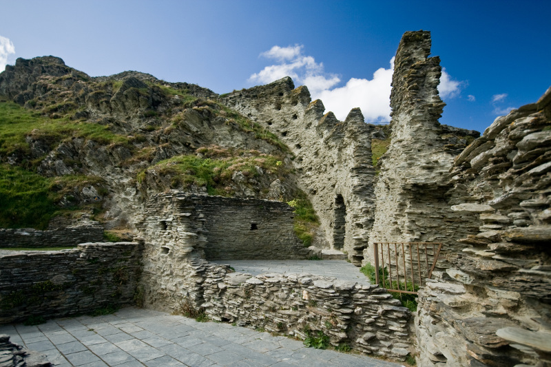 Tintagel Castle, birthplace King Arthur