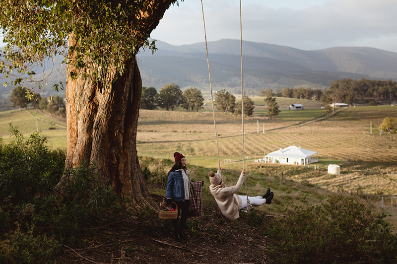 Picnic in the Huon Valley, TAS (Image Credit: Samuel Shelley)