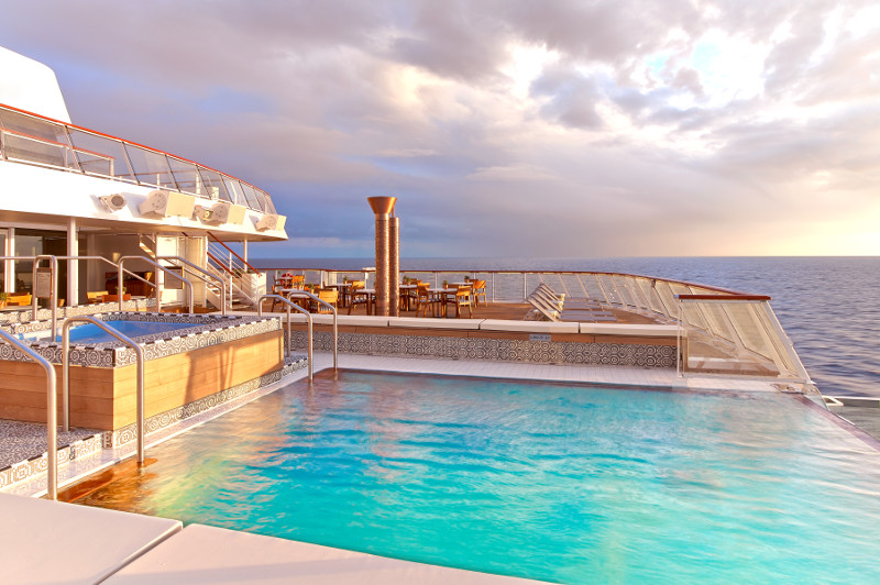 Viking Ocean Cruises infinity pool