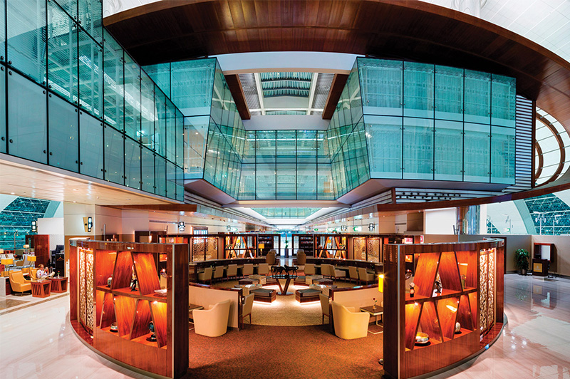 Emirates Business Class Lounge Dubai Airport