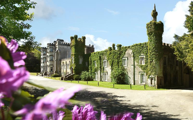 Ballyseede Castle in County Kerry, Ireland