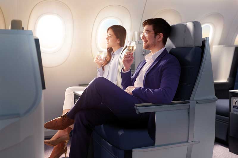 Malaysia Airlines Business Class 
