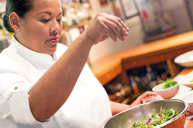 Hawaiian Airlines’ Executive Chef, Lee Anne Wong