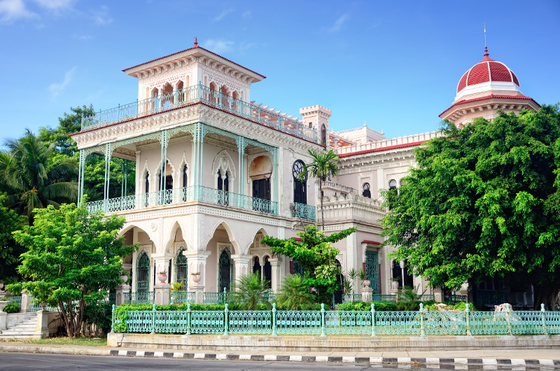 Palacio del Valle Cienfuegos Cuba.