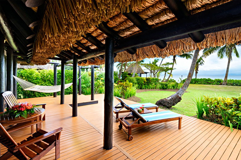 A great spot to relax. Image: Jean Michel Cousteau Fiji Resort.