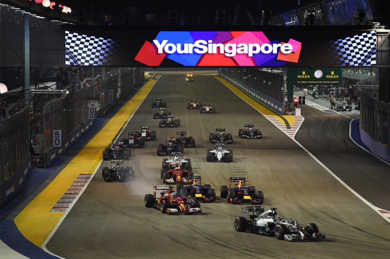 Singapore Grand Prix. Image: Keith Prowse Travel