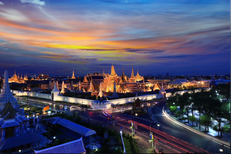 Docking closer to the city centres means more time exploring sites like the Grand Palace, Bangkok.