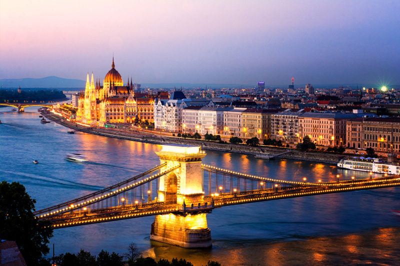 Enjoy a tour on two wheels through Budapest. Image: Getty Images