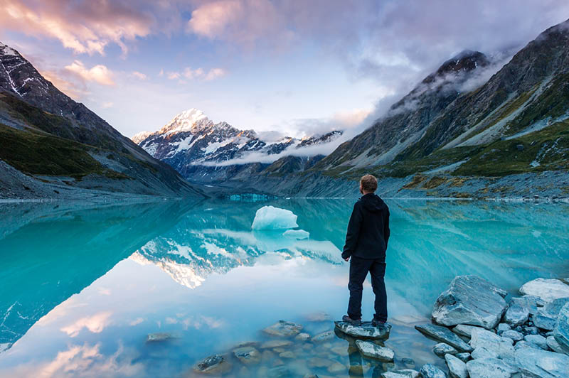 Mount Cook National Park, Tasman Glacier