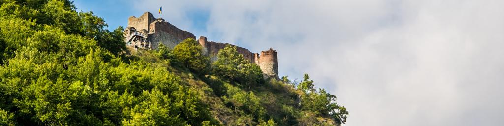 Poenari Castle in Romania