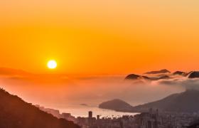 Sunrise Over Rio De Janeiro