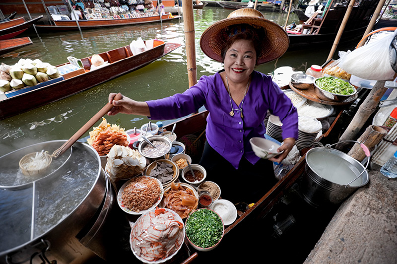 Damnoen Saduak Floating Market, Thailand